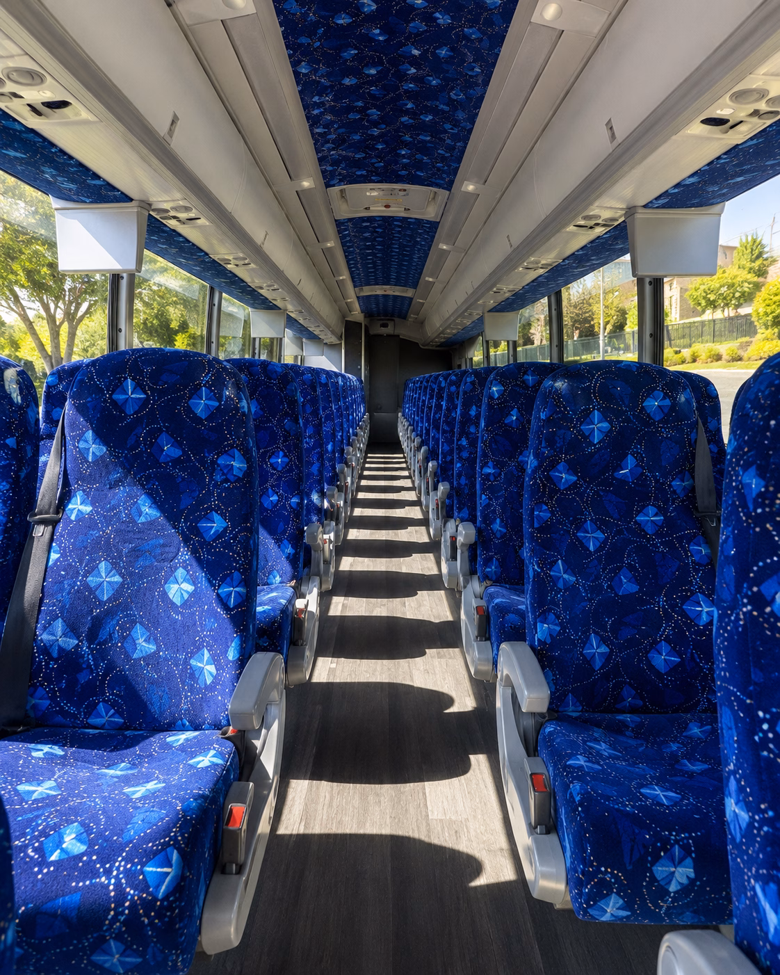 cutler bay charter bus interior