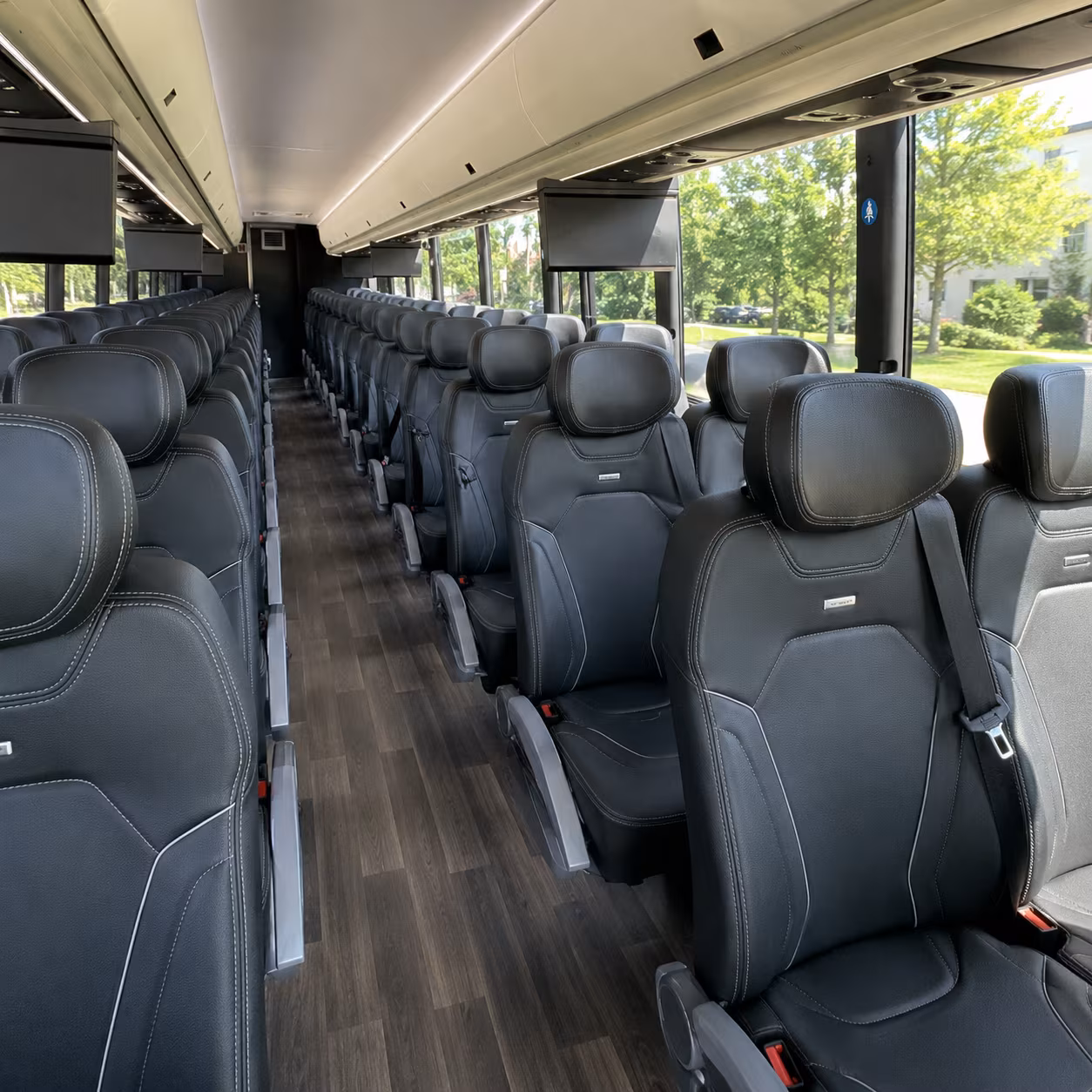 north miami spacious charter bus rentals for north miami wedding groups