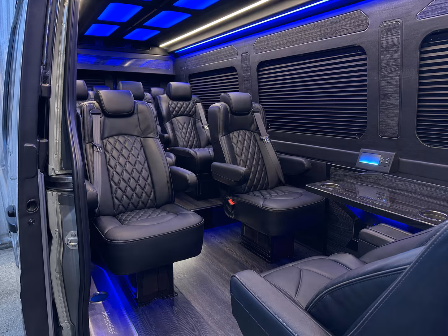 sprinter van transportation for groups and events across cutler bay