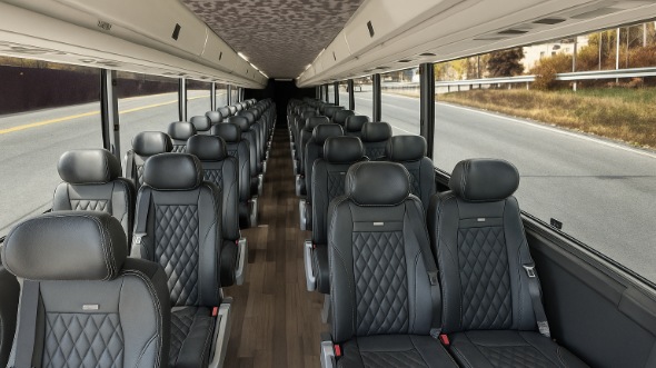 cutler bay 25 passenger minibus inside