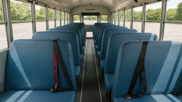 cutler bay school bus rental interior